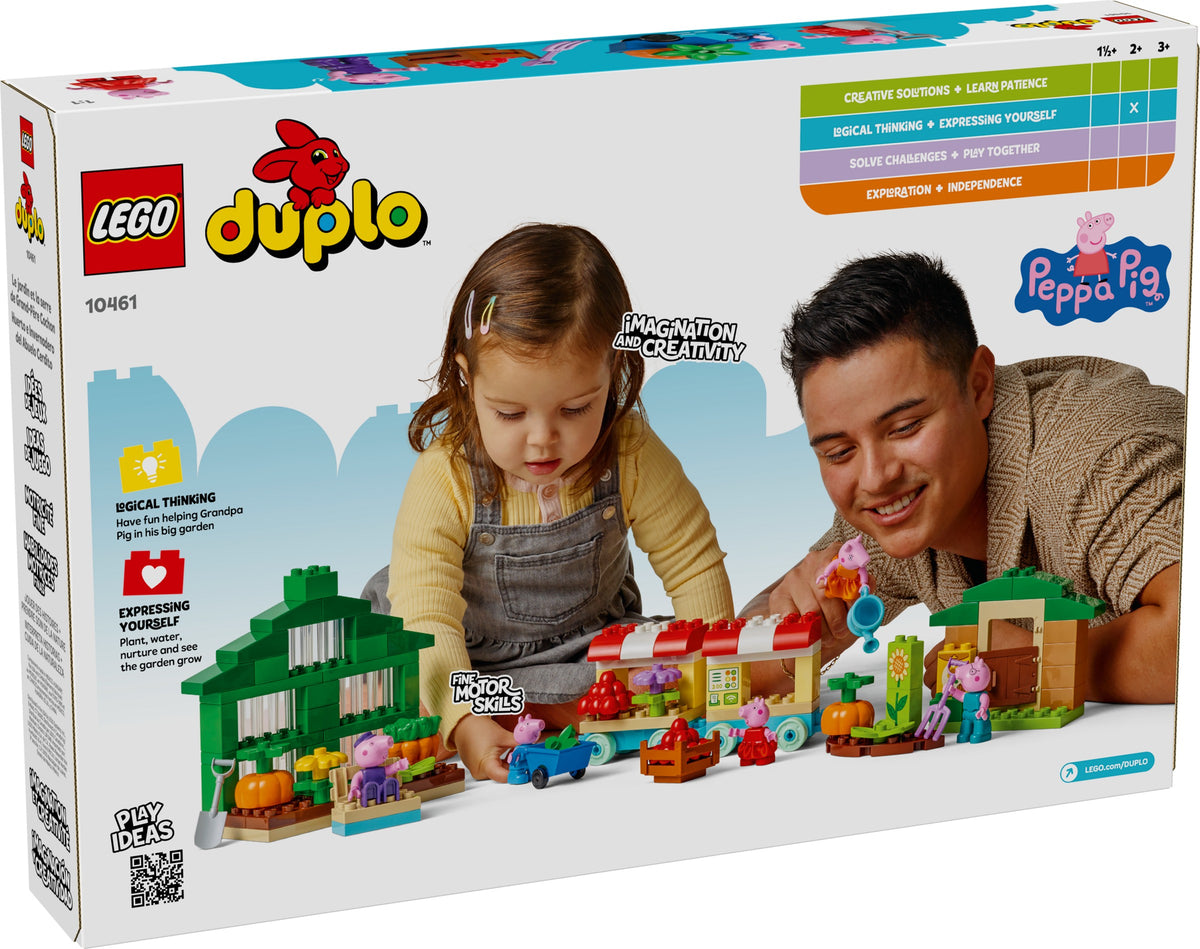 LEGO DUPLO Grandpa Pig's Garden and Greenhouse (10461) box