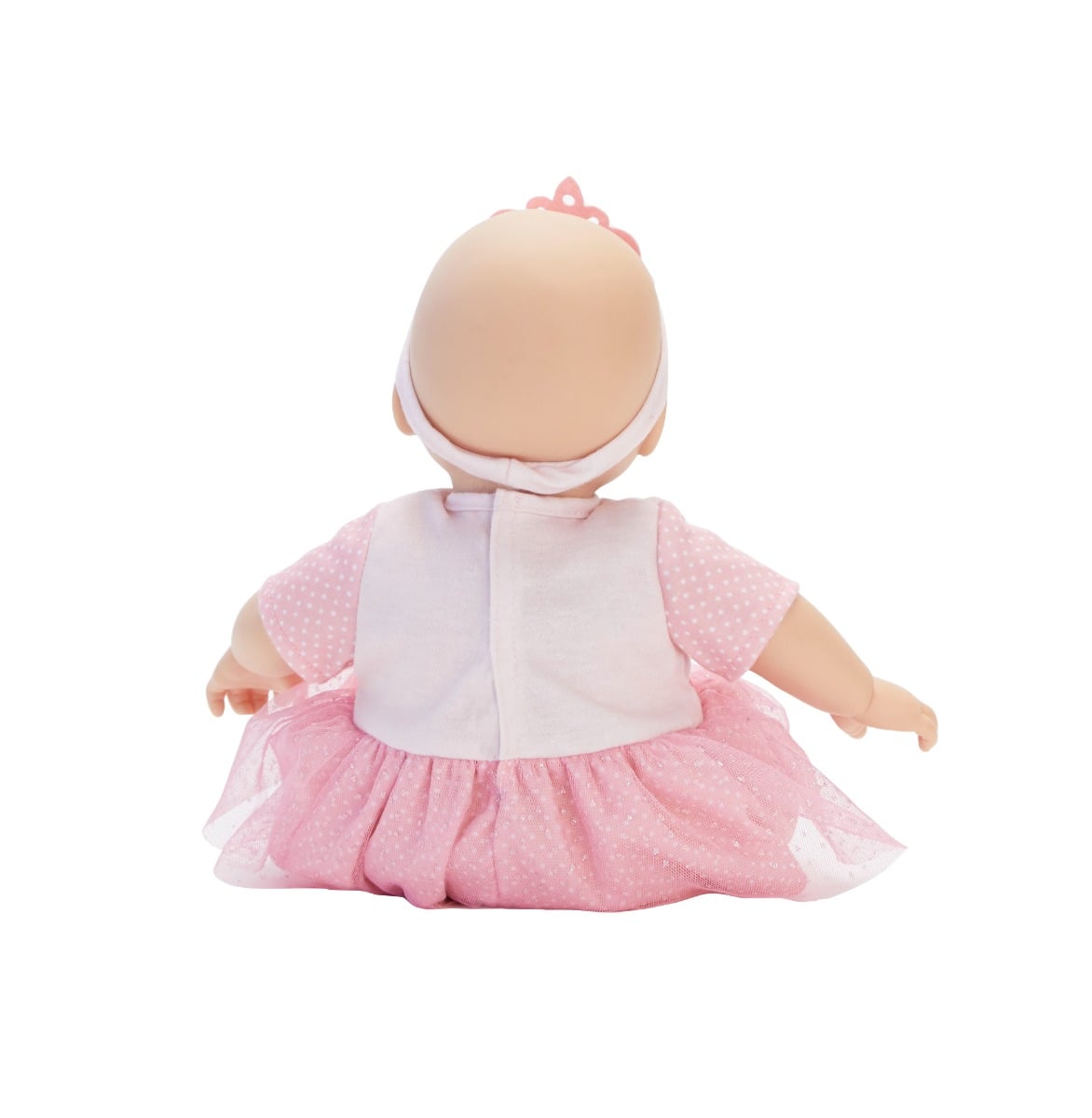 Madame Alexander Babble Baby Pink Swan 14" Doll with Sounds (MA20596)