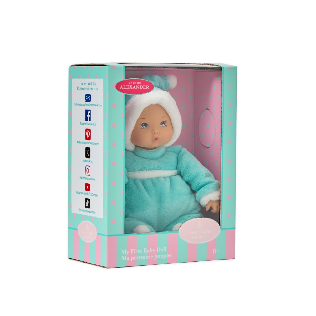 Madame Alexander My First Aqua 12" Baby Doll, Light Skin (MA21136)