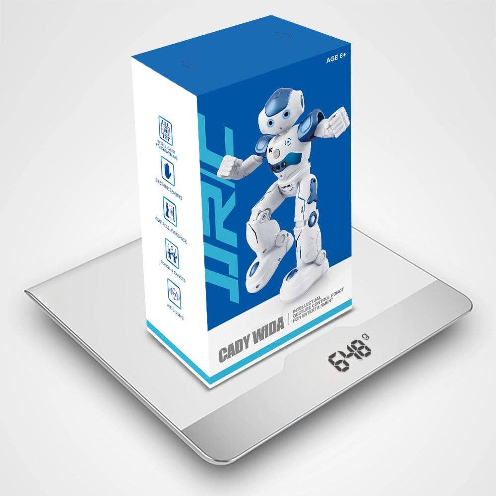 RC Robot w/Sensors and Remote Blue: Pink