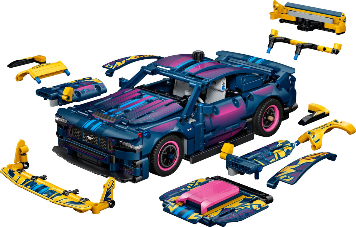 LEGO Technic Custom Garage Ford Mustang GT Car (42236)