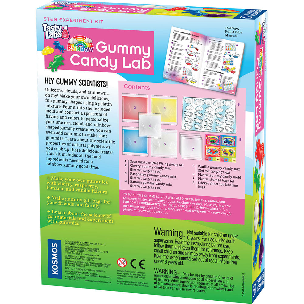 Thames & Kosmos Tasty Labs Rainbow Gummy Candy Lab