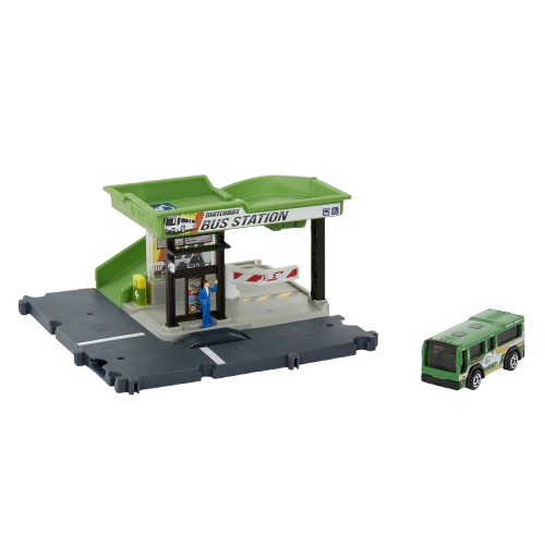Matchbox Action Drivers Bus Station Playset