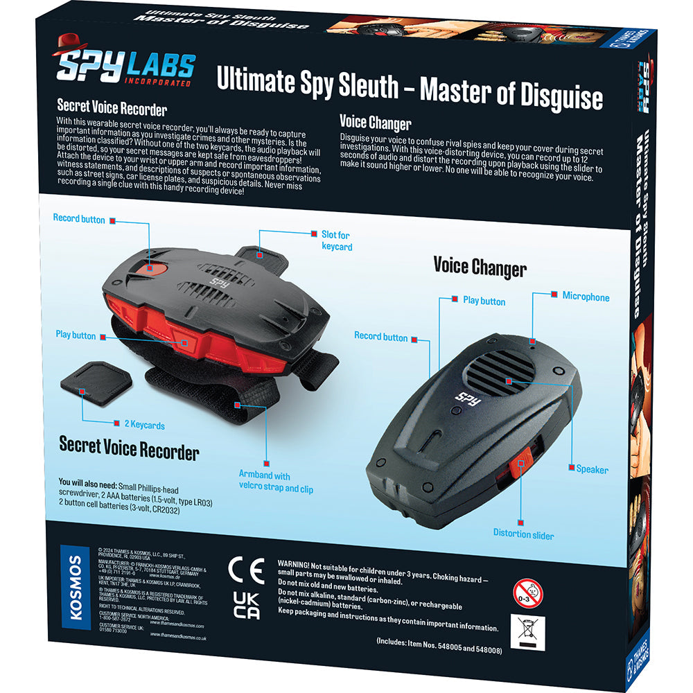 Thames & Kosmos Spy Labs Ultimate Spy Sleuth 2: Master of Disguise