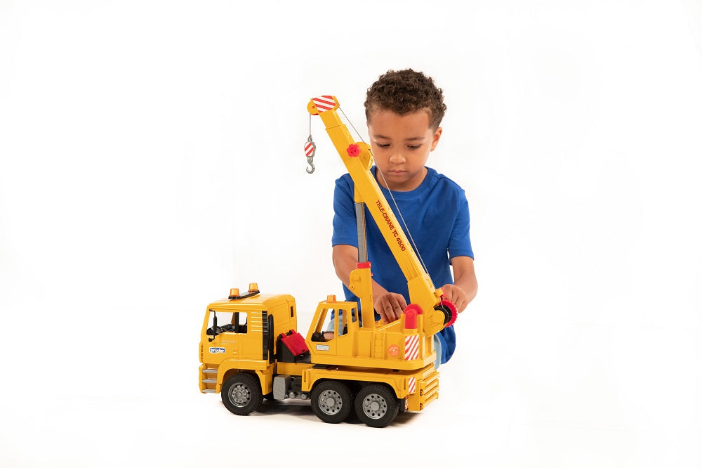 Bruder MAN TGA Crane Truck (02754) — view 4