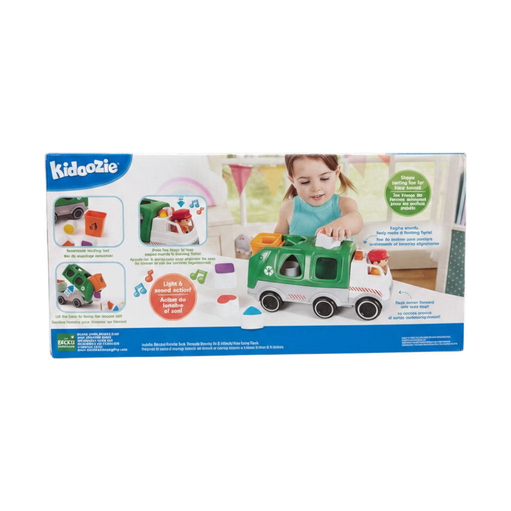 Kidoozie Shape Sorting Recyle Trk