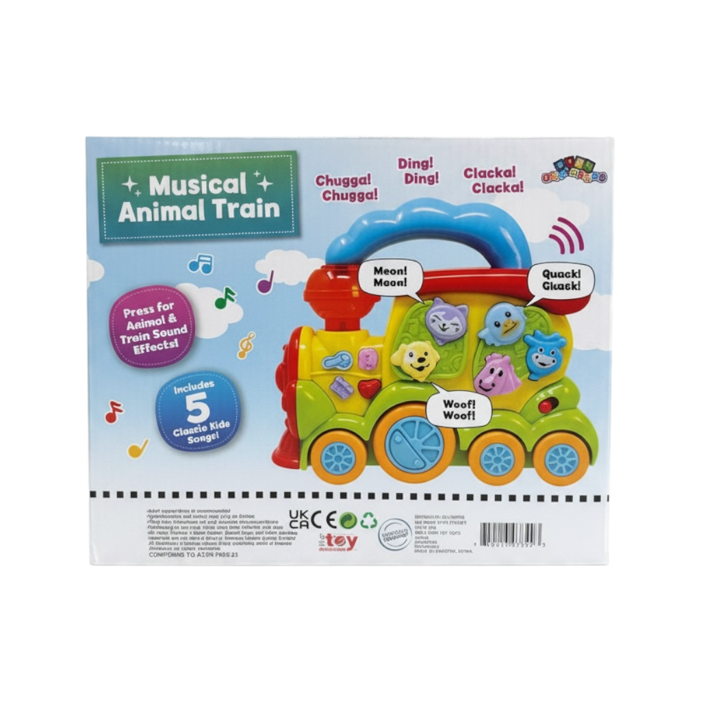 Brooklyn Lollipop Musical Animal Train 7329