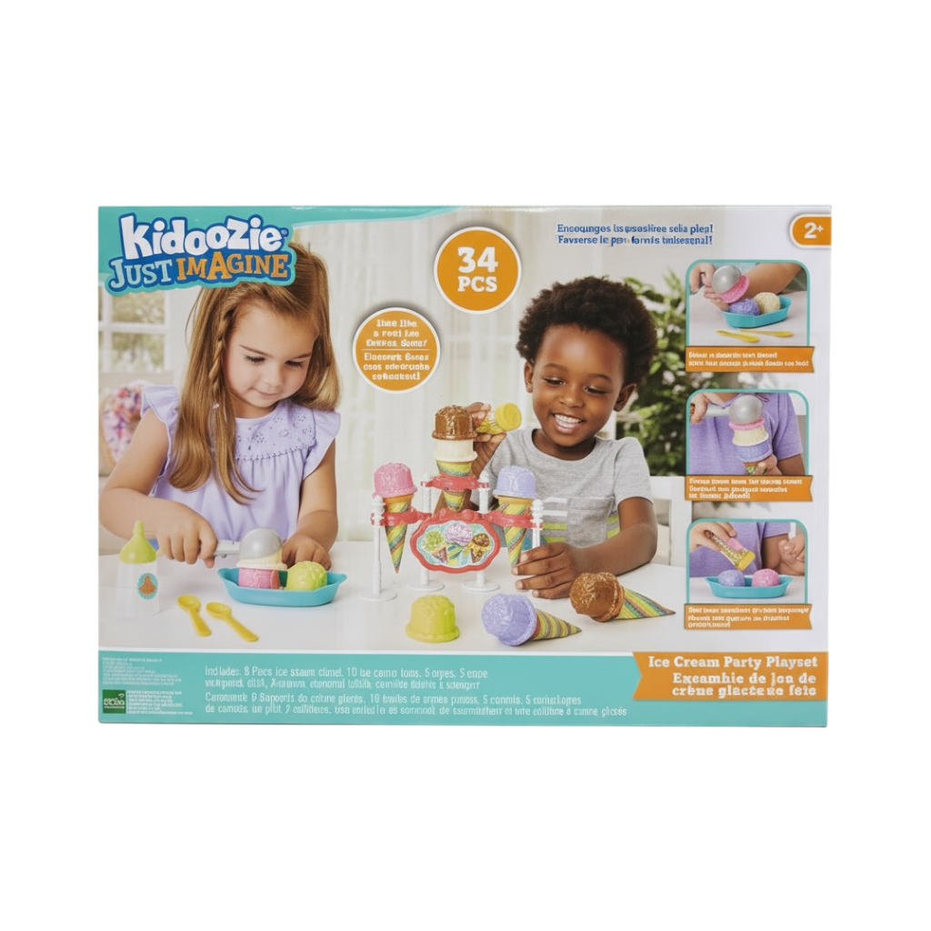 Kidoozie Ice Cream Party Playset Kiddoozie Just Imagine G02749