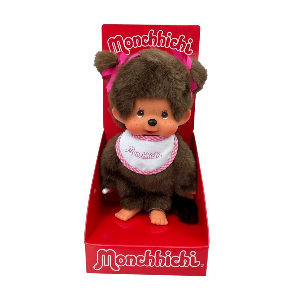 Monchhichi Classic Plush Toy - Pink