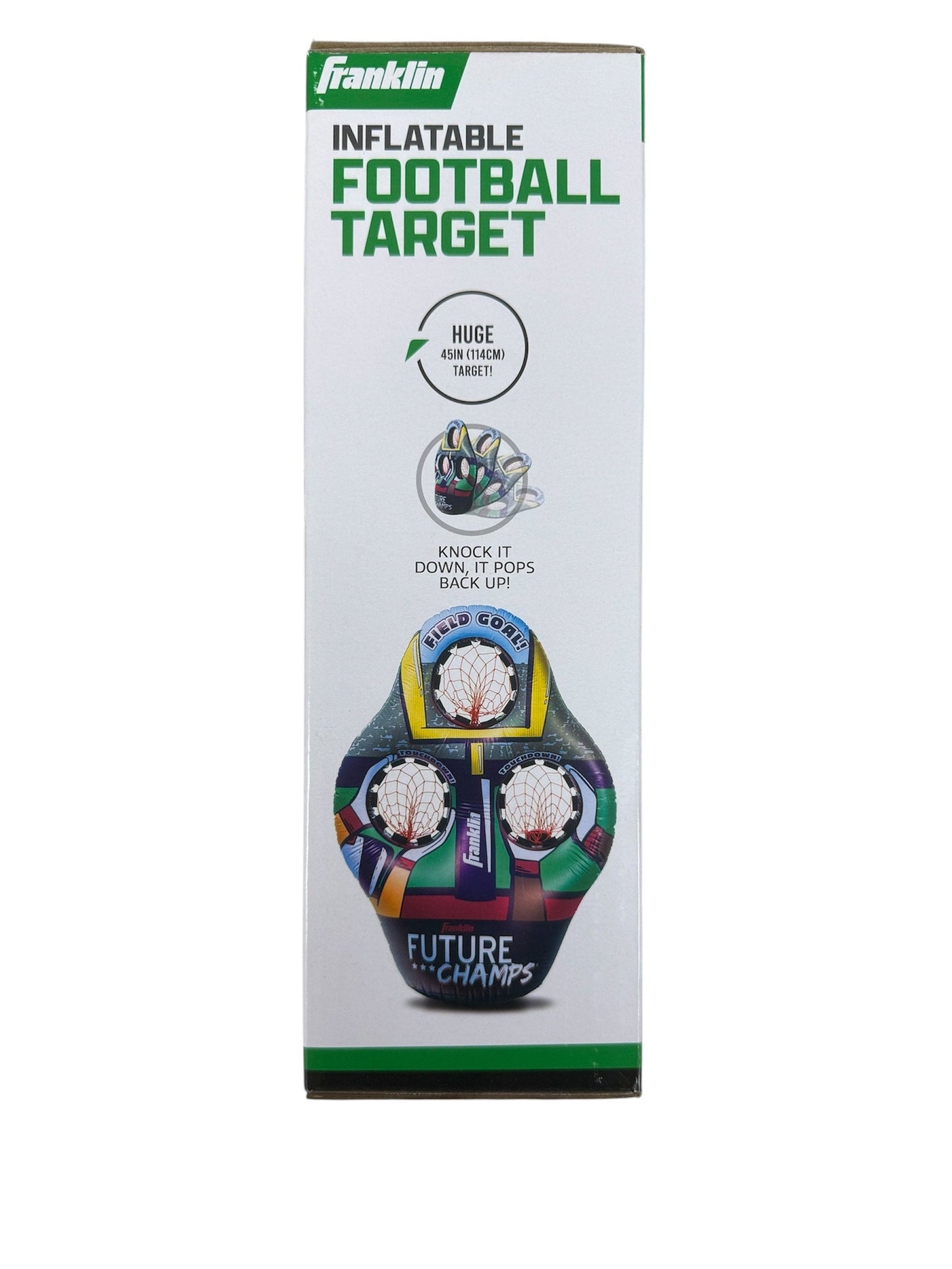 Franklin Sports Inflatable 3 Hole Football Target 424050036 FRA60189