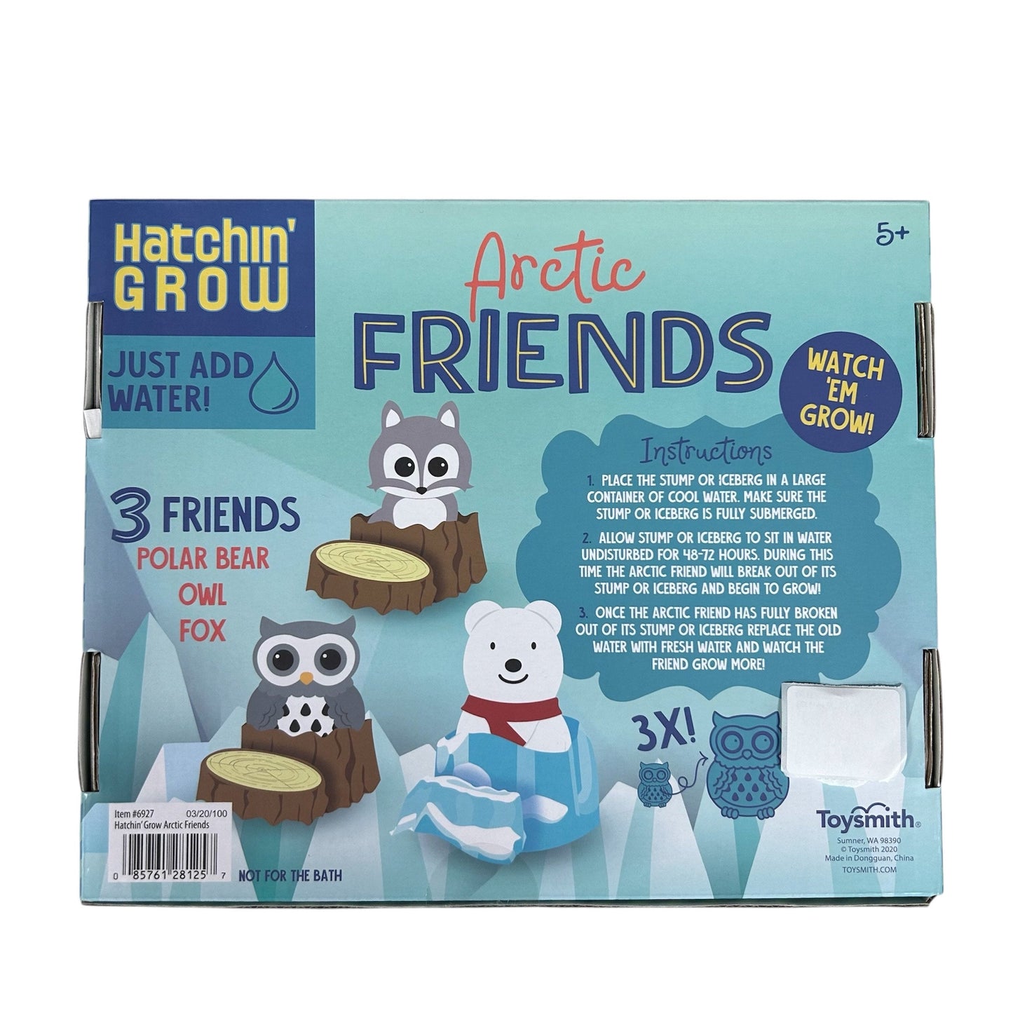 Toysmith Hatchin' Grow Arctic Friends 6927