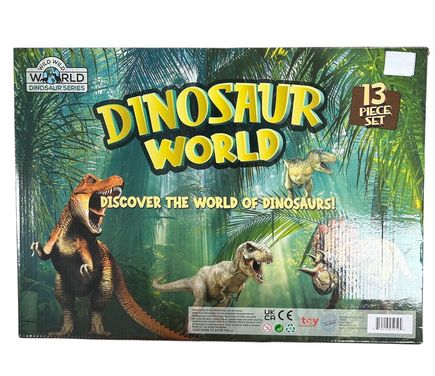Brooklyn Lollipop Dinosaur World 13 Piece Set T/5959