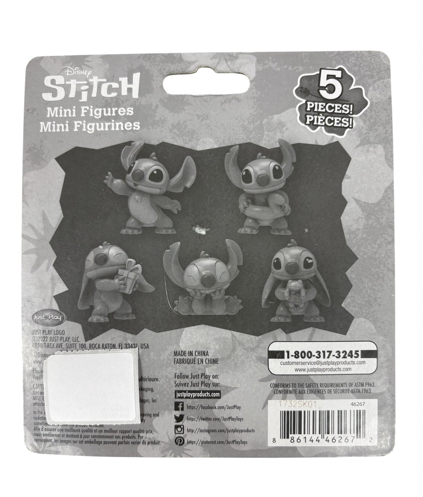 Just Play Disney Stitch Mini Figures 46267