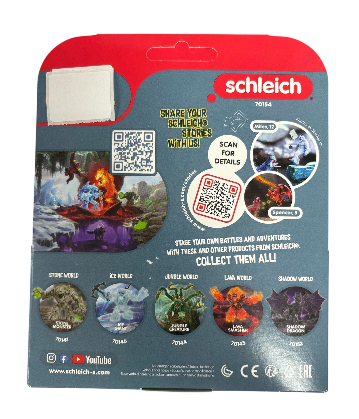 schleich Eldrador Creatures Shadow Raptor 70154