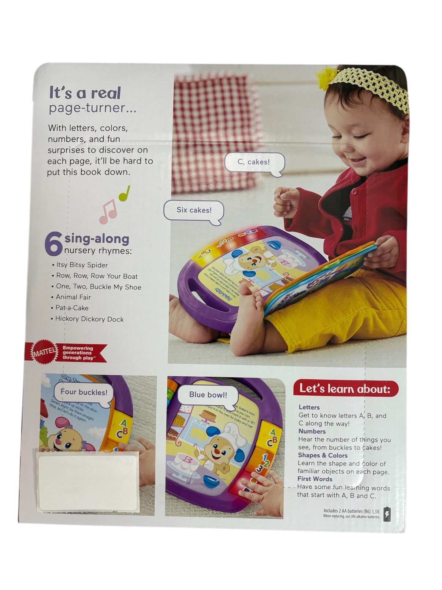 Fisher Price Laugh & Learn Storybook Rhymes CDH24
