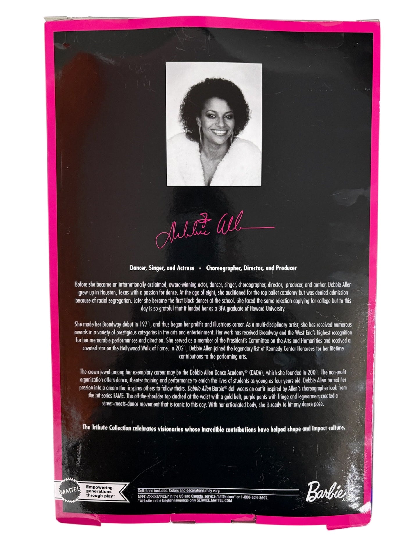 Mattel Barbie Debbie Allen Barbie Tribute Collection Doll JBJ24
