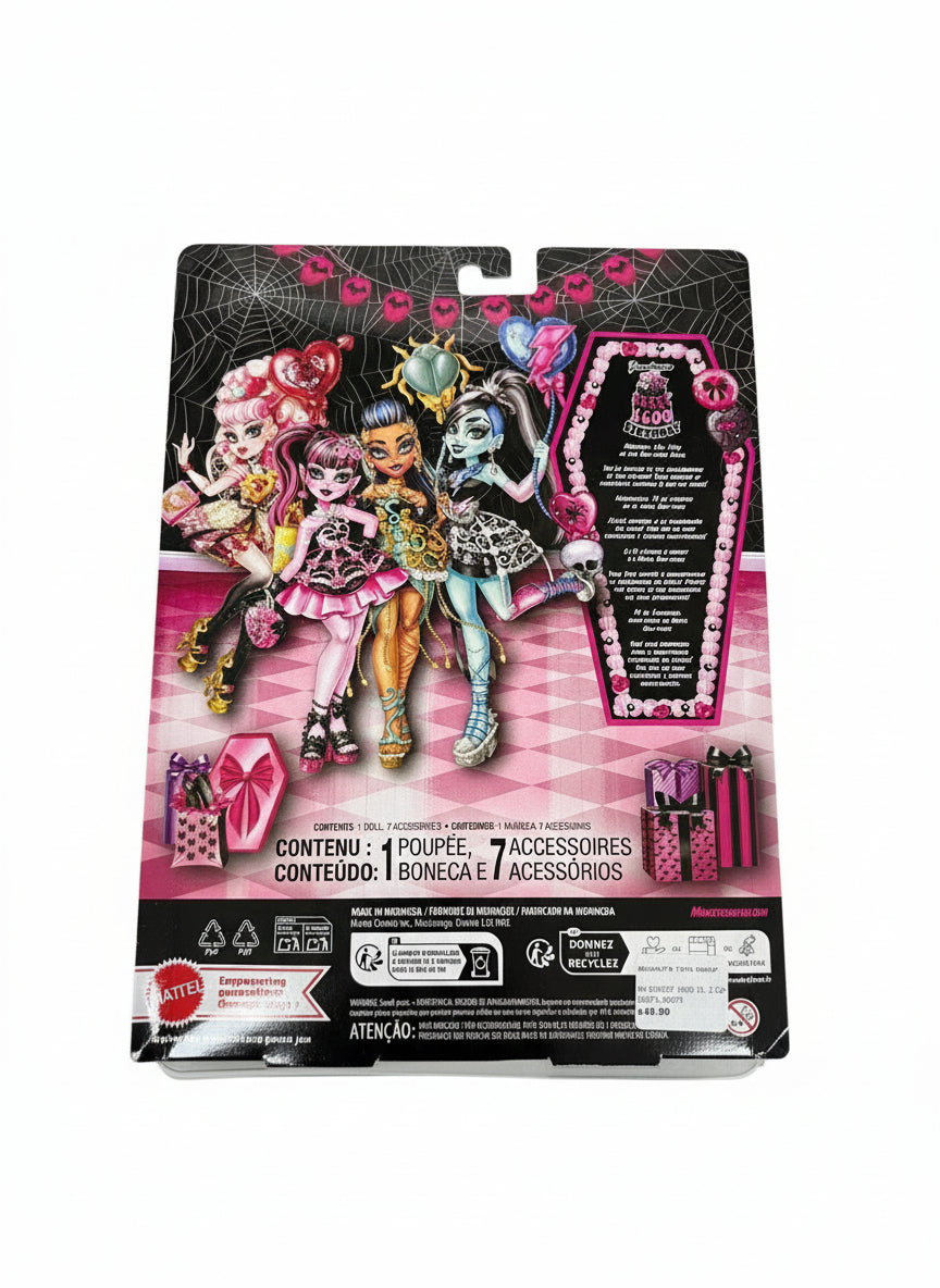 Mattel Monster High Scary Sweet 1600 Birthday Frankie Stein Doll JBG75