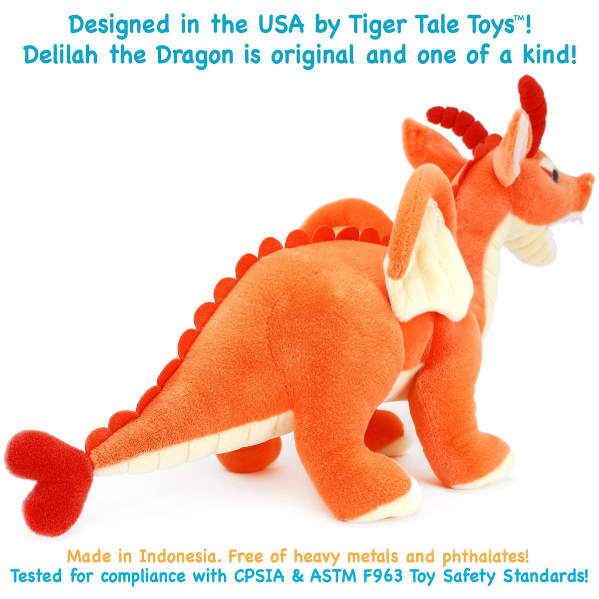 TigerHart Delilah the Dragon 22-inch plush
