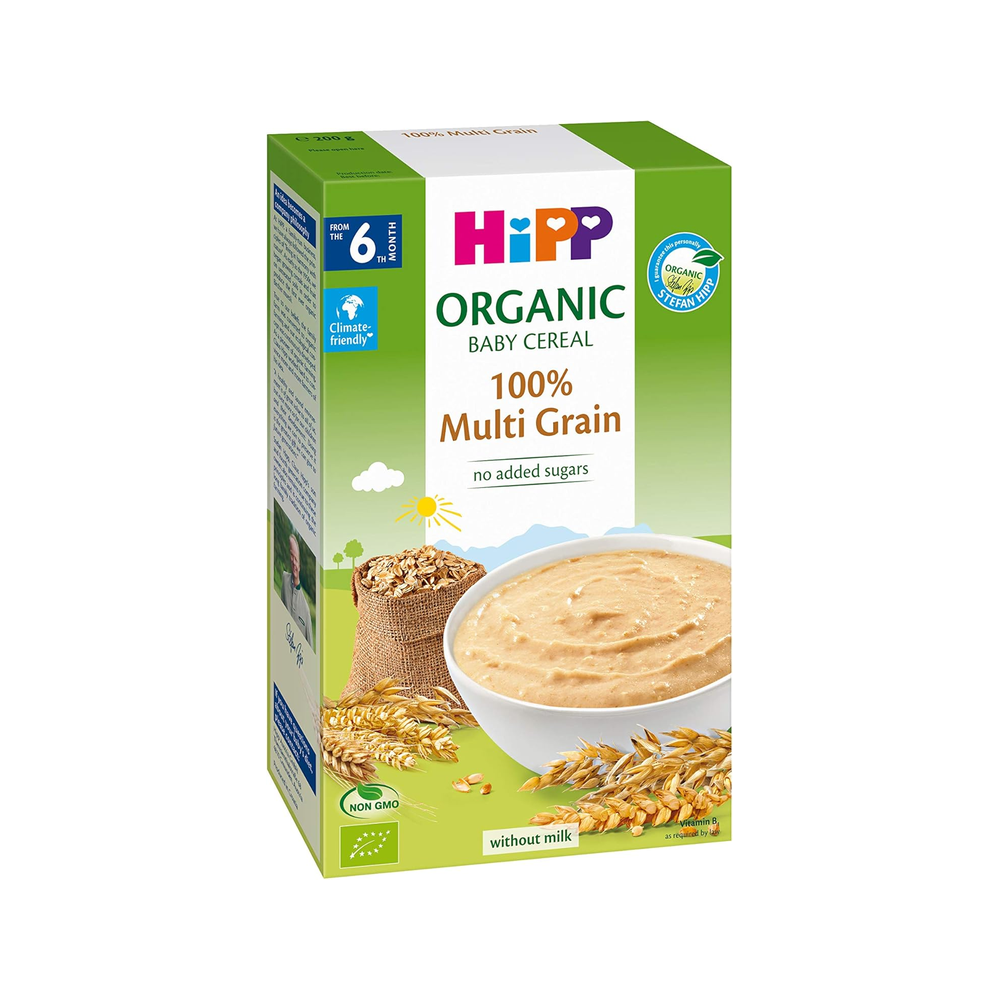 HiPP 100% Multi Grain Organic Baby Cereal 200 g