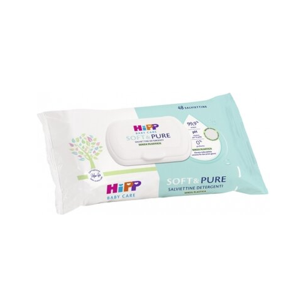 HiPP Babysanft Wet Wipes Soft & Pure 48 pcs
