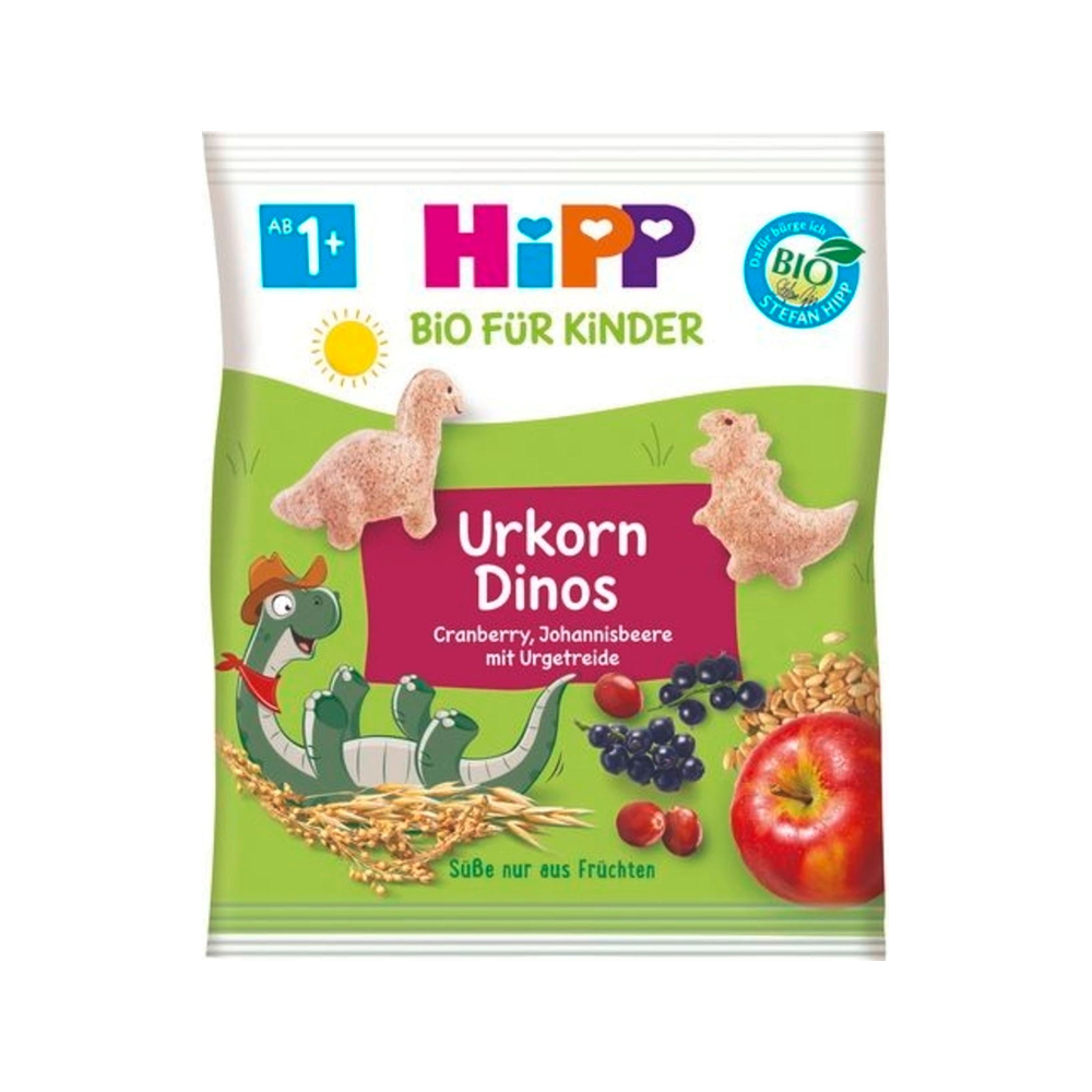 HiPP Grain Dinosaurs with Fruit & Berries 30 g