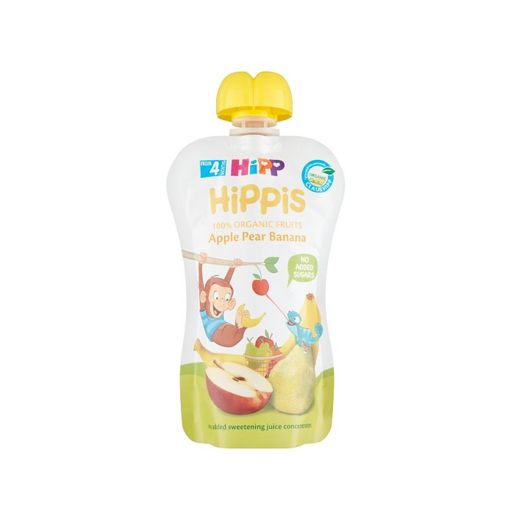 HiPP Hippis Apple Pear Banana Puree 100 g