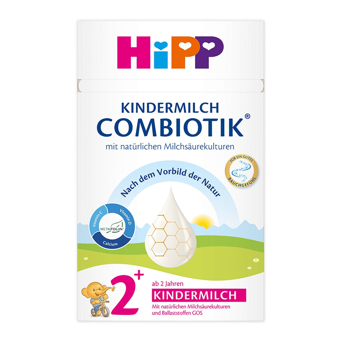 HiPP Kindermilch Combiotik 2+ toddler milk 600 g box