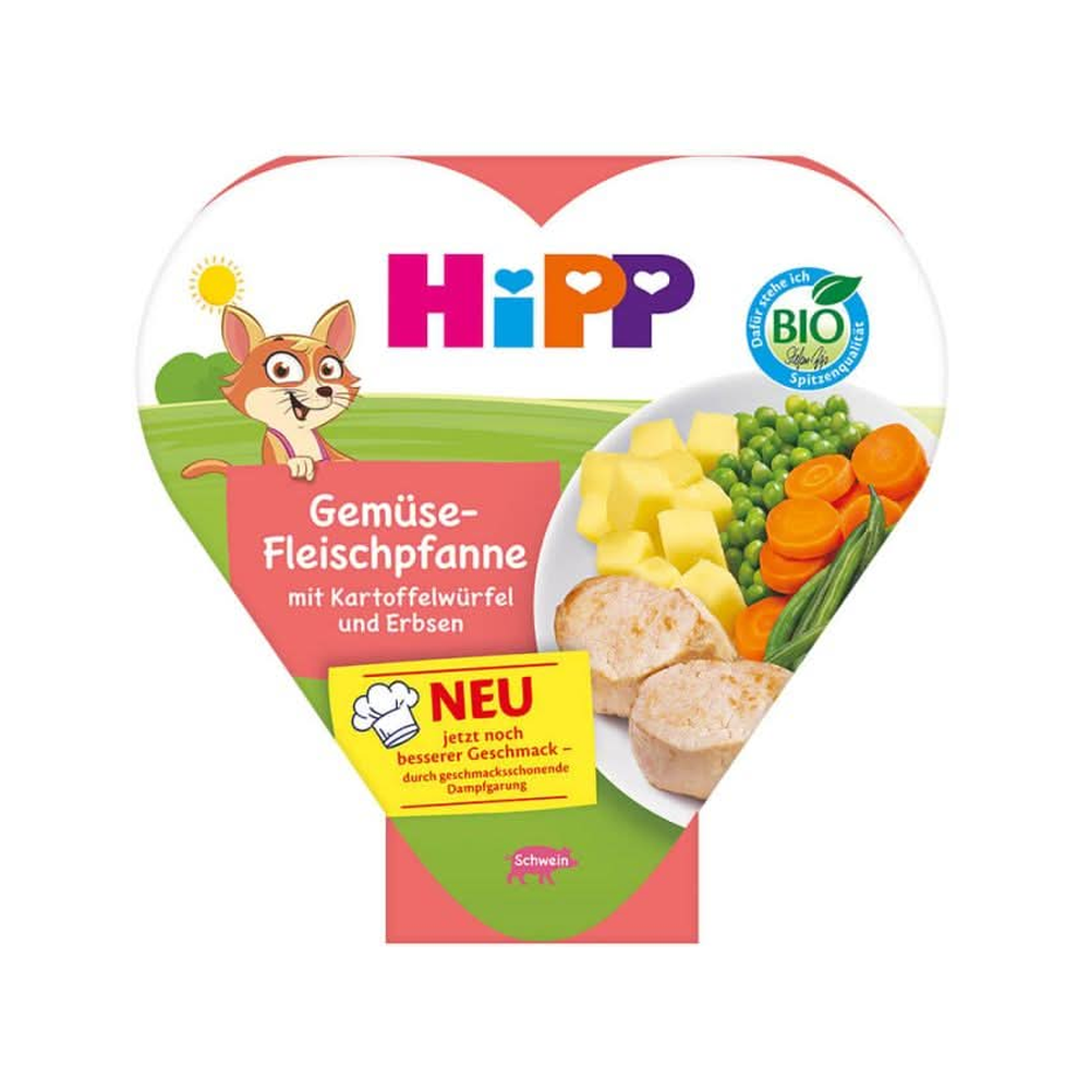 HiPP Organic Vegetables with Potatoes and Pork Loin 250 g