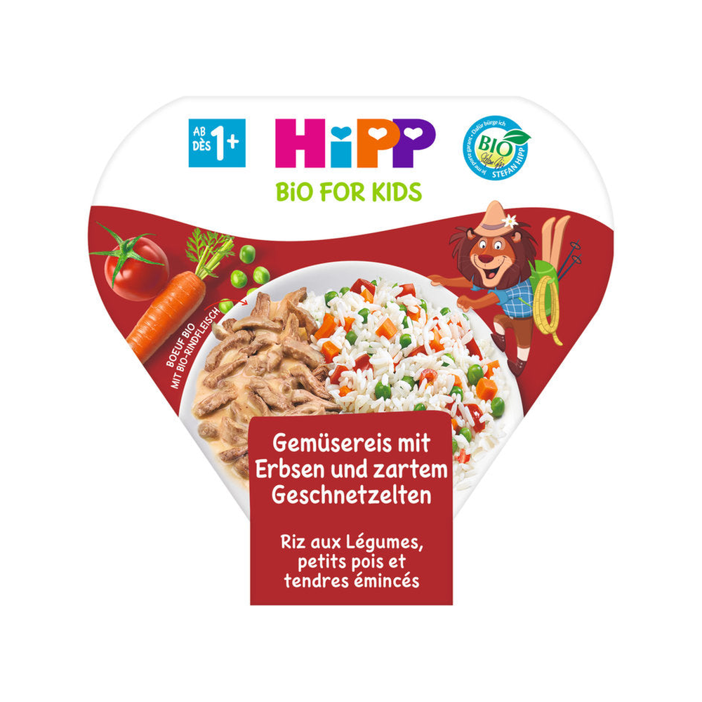 HiPP Rice with Vegetables and Beef 250 g