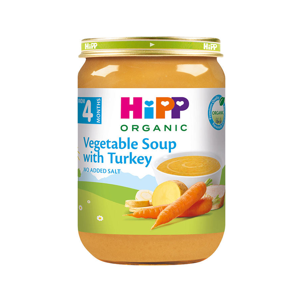 HiPP Vegetable Soup with Turkey and Couscous 190 g