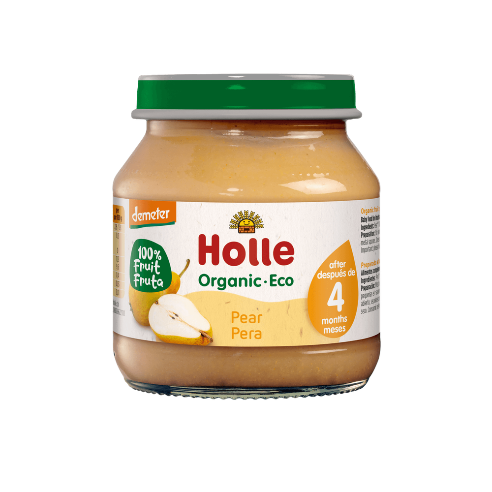 Holle 100 % Pear Puree 125 g