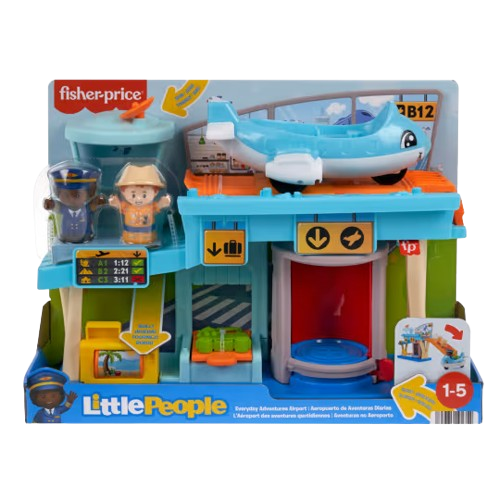 Fisher-Price Little People Everyday Adventures Airport Playset (HTJ26)
