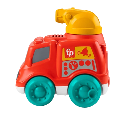 Fisher-Price Chime & Ride Fire Truck Push-Along Toy (HRP29)