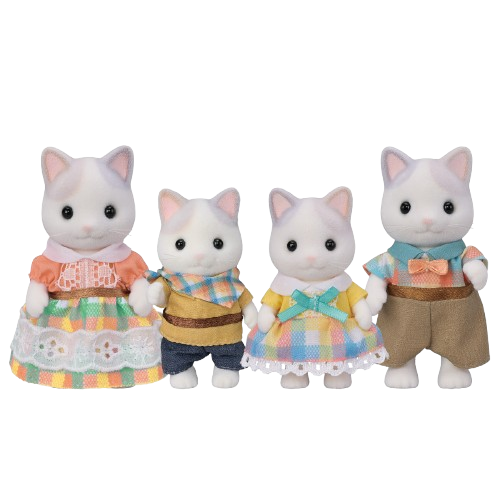 Calico Critters Latte Cat Family