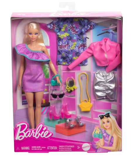 Barbie Doll & Party Fashions Playset (HYT61)