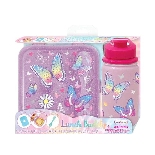 Lunch Buddy 15.22FL.OZ/450mL, Tie Dye Butterfly 450TB