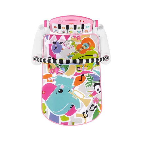 Fisher-Price Glow and Grow Kick & Play Piano Gym — Pink (HRB14)