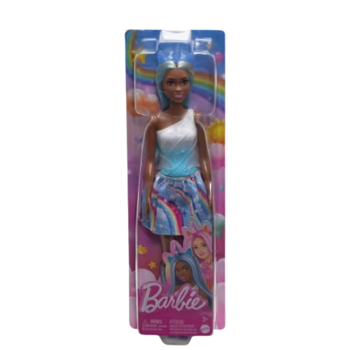 Barbie Dreamtopia Unicorn Doll with Blue & Purple Hair (HRR14)