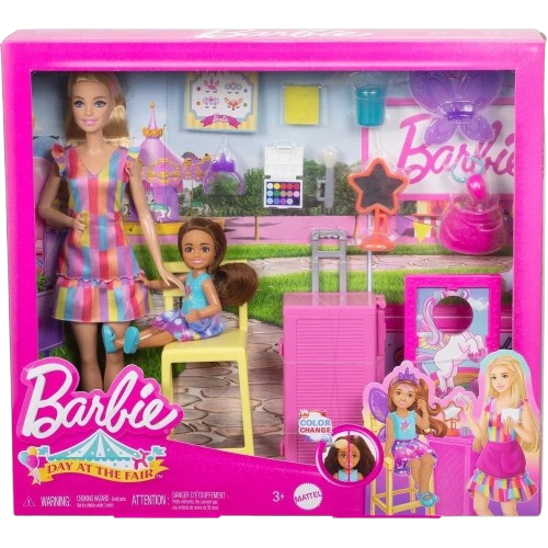 Barbie Day at the Fair Face Paint Playset (JFL61)