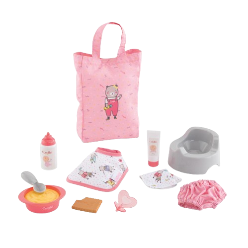 Corolle BB12" Large Accessories Set — Pink (110440)