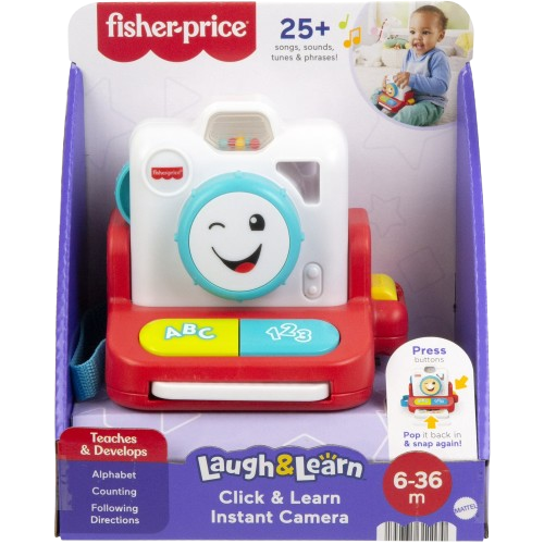 Fisher-Price Laugh & Learn Click & Learn Instant Camera (JGD20)