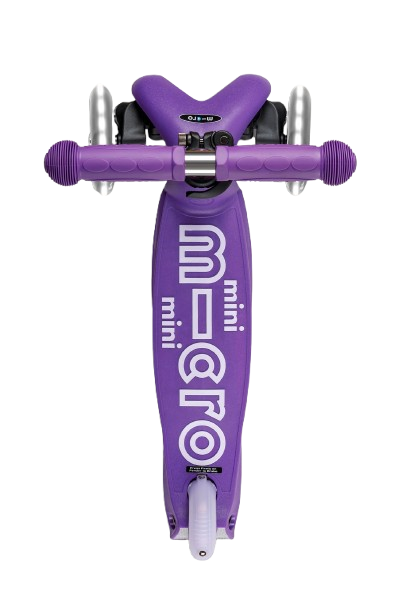 Micro Mini Foldable LED Scooter - Purple