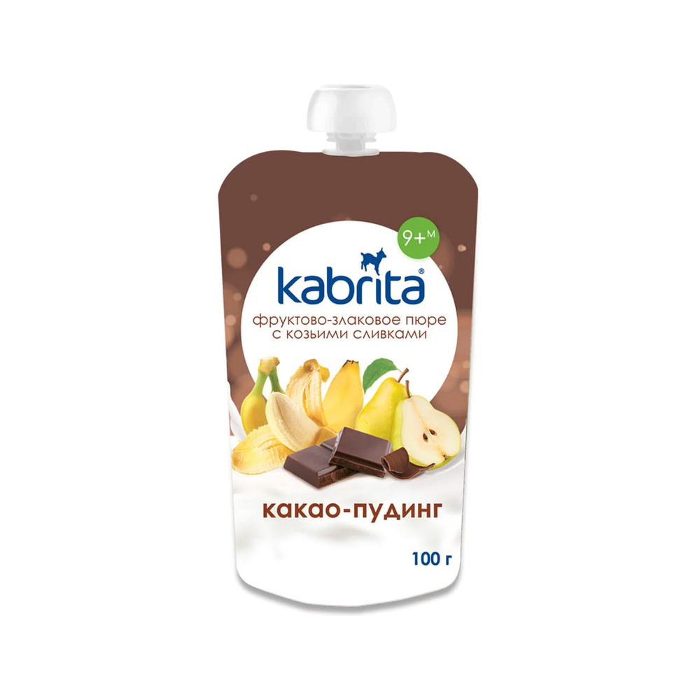 Kabrita Cocoa Pudding With Fruit, Cereal And Goat Cream 100 g