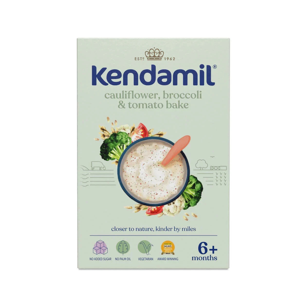 Kendamil Milk Porridge with Broccoli, Cauliflower and Tomatoes 150 g