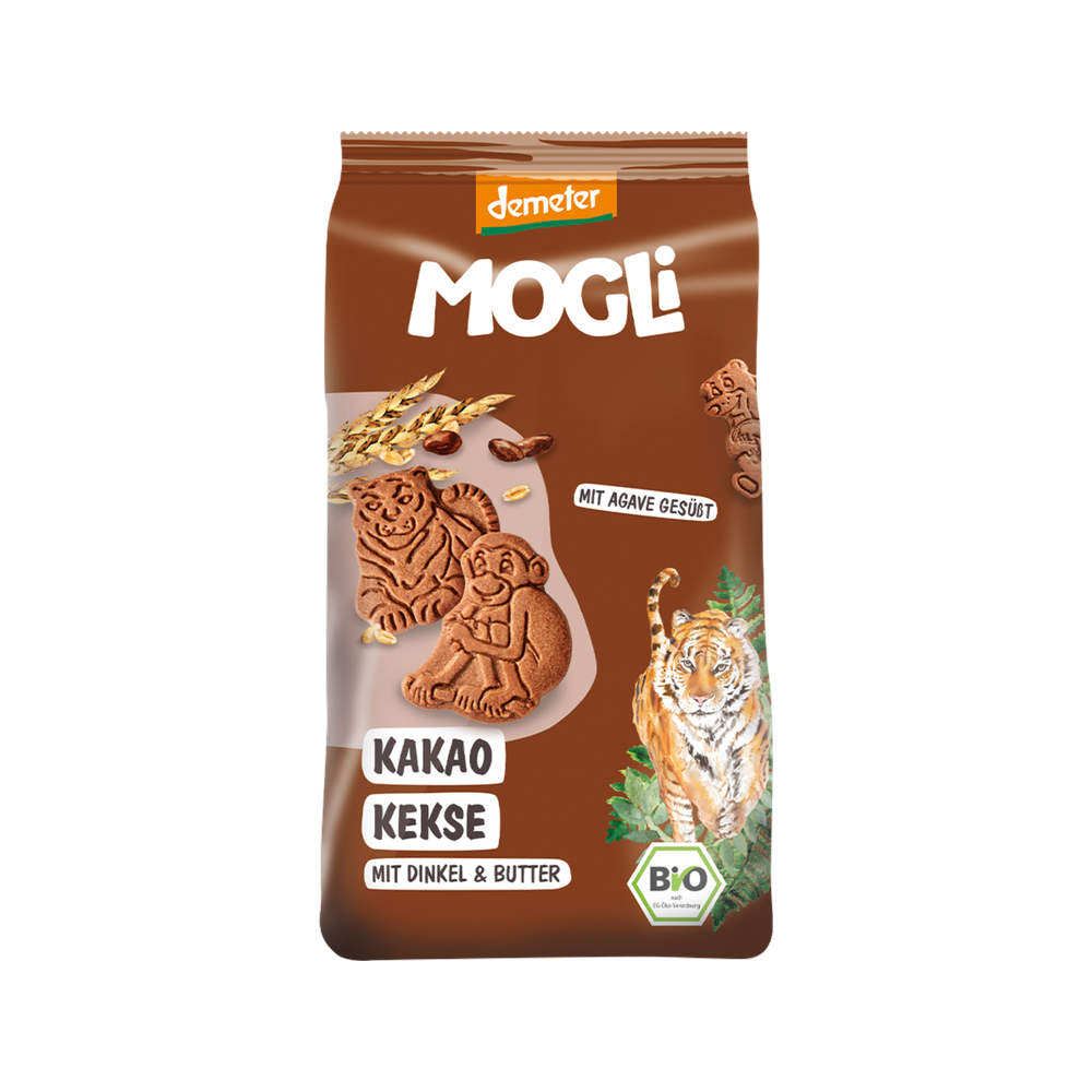 Mogli Organic Cocoa Biscuits 125 g