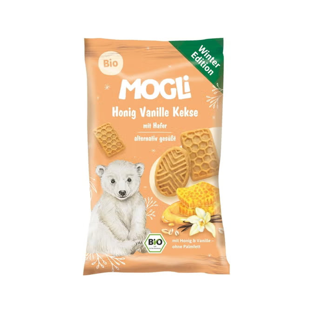 Mogli Organic Honey Vanilla Biscuits 50 g
