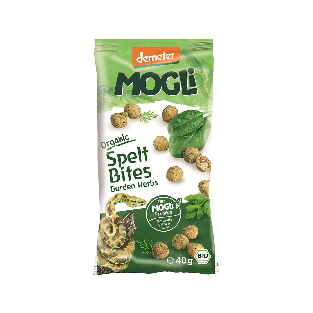 Mogli Organic Spelt Bites Pepper 40 g