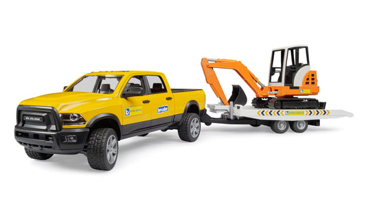Bruder RAM 2500 with Rental Service Trailer (02546)