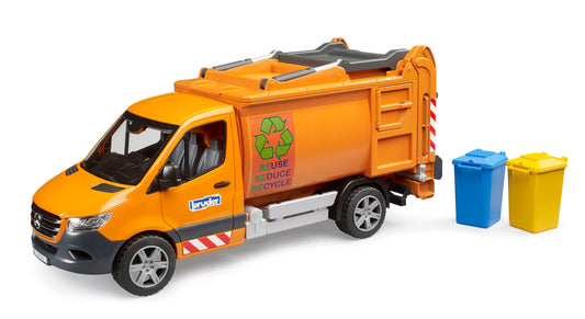 MB Sprinter Garbage service w garbage cans (02682)