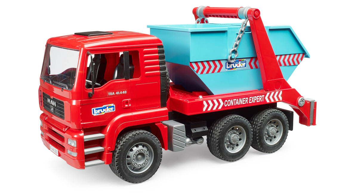 Bruder MAN TGA Skip Container Loader Truck (02741)